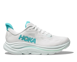 Hoka One One Clifton 10 Woman - White/Cielo Blue - Hverdags- og løbesko