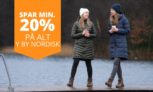 Spar min. 20% på alt Y by Nordisk