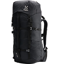 Haglöfs Bäck 48 - True Black - Vandrerygsæk 