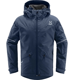 Haglöfs Niva Insulated Jacket Junior - Tarn Blue - Børne Vinterjakke