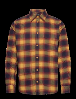 Jack Wolfskin Wanderweg Shirt Men - Mustard - Skjorte