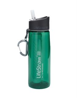 LifeStraw Go Water Bottle With Filter 650 ml - Alpine Green 