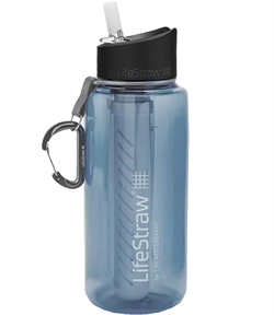 LifeStraw Go Water Bottle With Filter 1000 ml - Moody Blue