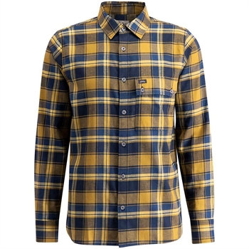 Lundhags Järpen Plaid Flannel Shirt Men - Olive