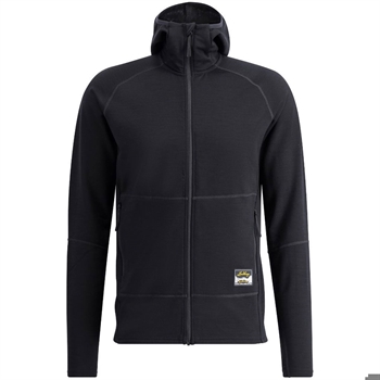 Lundhags Tived Merino Hoodie Men - Black