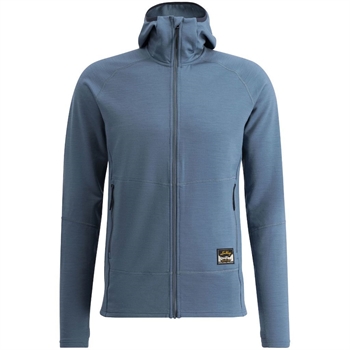 Lundhags Tived Merino Hoodie Men - Denim Blue