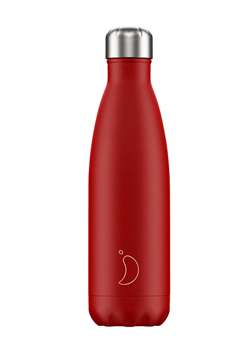 Chilly's Bottles Matte Red 500 ml