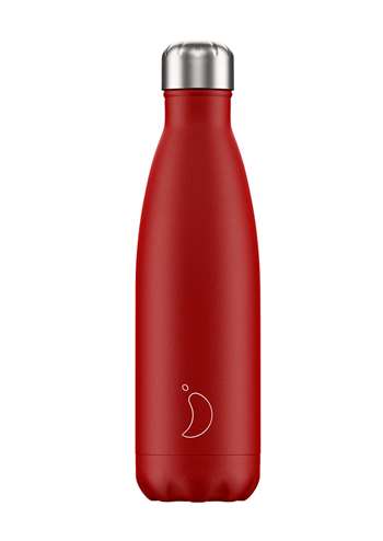 Chilly\'s Bottles Matte Red 500 ml
