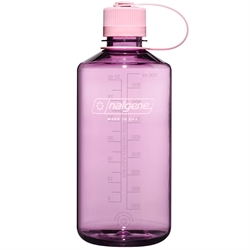 Nalgene Narrow Mouth Sustain 1000 ml Drikkedunk - Cherry Blossom
