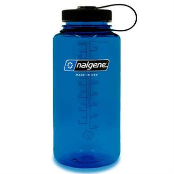 Nalgene Wide Mouth Sustain 1000 ml Drikkedunk - Slate Blue