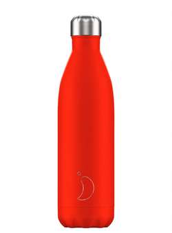 Chilly's Bottles Neon Red 750 ml