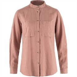 Fjällräven Övik Hemp Shirt LS Women - Dusty Rose