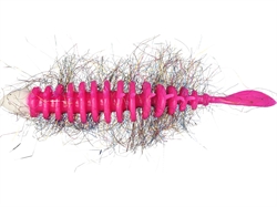 Westin Needle Bug Pink/White Banana Gummidyr til Put &Take