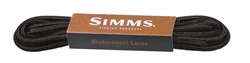 Simms Replacement Boot Laces Black - Snørebånd