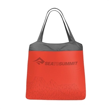 Sea To Summit Ultra-Sil Nano Shopping Bag Red - Sammenfoldelig Indkøbsnet