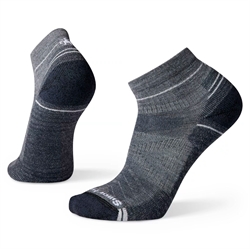 Smartwool Hike Light Cushion Ankle Socks Unisex - Medium Grey - Lav Vandrestrømpe
