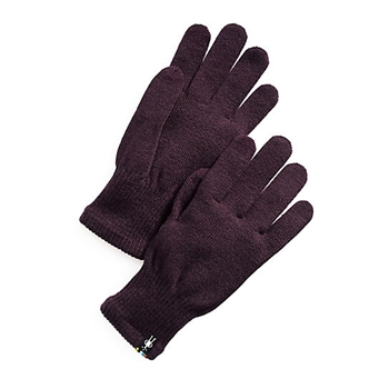 Smartwool Liner Glove - Bordeaux Heather - Fingervanter