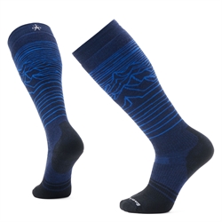 Smartwool Snowboard Full Cushion Iguchi OTC Socks Unisex - Deep Navy - Skistrømpe