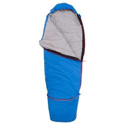 Helsport Elg Junior Flex - Blå - 130-160 cm - Justerbar børnesovepose