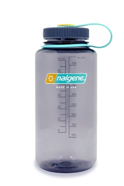 Nalgene Wide Mouth Sustain 1000 ml Drikkedunk - Aubergine
