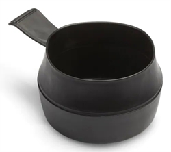 Army Mug Foldekop 0,2 liter - Sort - Foldekop