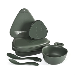 Light My Fire Outdoor MealKit 2.0 - Sagegreen - Spisesæt