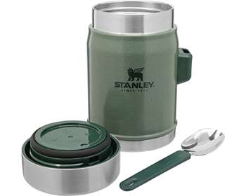 Stanley Legendary Food Jar 0.4L + Spork - Grøn