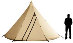 Tentipi Onyx 7 CP - 6-8 personers tipi-telt
