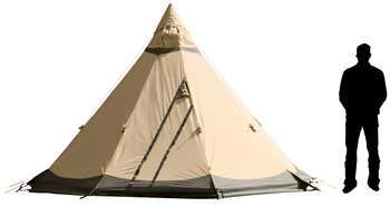 Tentipi Safir 5 CP - 4-6 personers tipi-telt