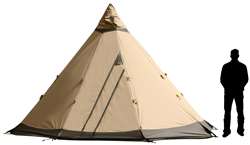 Tentipi Zirkon 7 CP - 6-8 personers tipi-telt