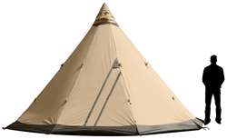 Tentipi Zirkon 9 CP - 8-10 personers tipi-telt