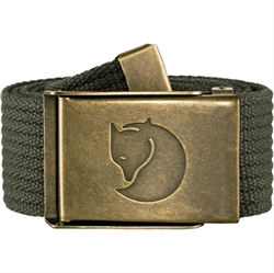 Fjällräven Canvas Brass Belt - Mountain Grey - Bælte