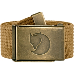 Fjällräven Canvas Brass Belt - Buckwheat Brown - Bælte