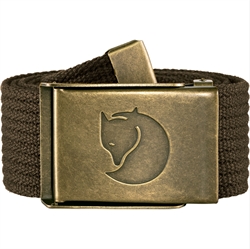 Fjällräven Canvas Brass Belt - Dark Olive - Bælte