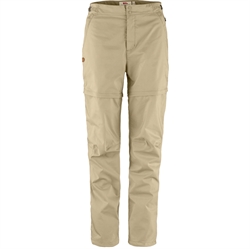Fjällräven Abisko Hike Zip Off Trousers Regular Women - Fossil