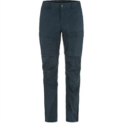 Fjällräven Abisko Hybrid Trail Zip-Off Trousers Women - Navy