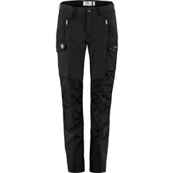 Fjällräven Nikka Trousers Curved Women - Black