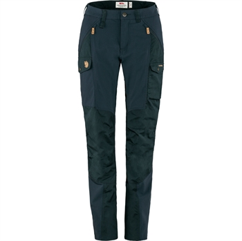 Fjällräven Nikka Trousers Curved Women - Dark Navy