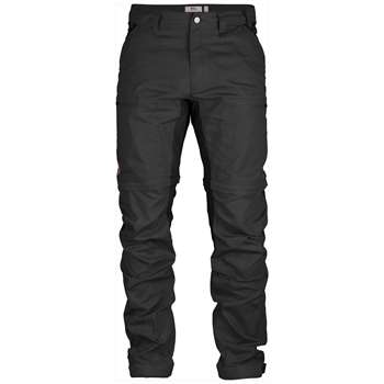 Fjällräven Abisko Lite Trekking Zip-Off Trousers Regular - Dark Grey/Black