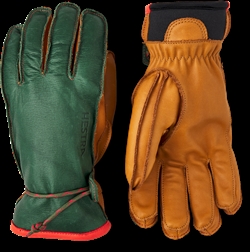Hestra Wakayama 5 Finger - Forest/Cork
