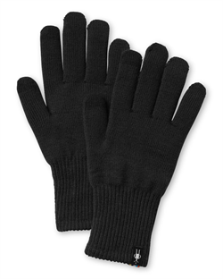 Smartwool Liner Glove - Black - Fingervanter