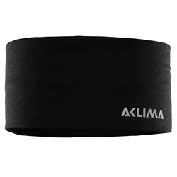 Aclima Lightwool Headband - Jet Black - Pandebånd