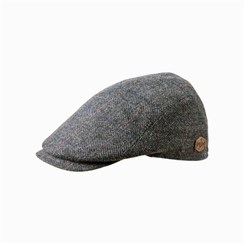 MJM Bang 32 Wool Mix - Grey Herringbone - Sixpence