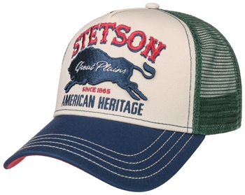 Stetson Great Plains Trucker Cap - Blue - Baseball Cap