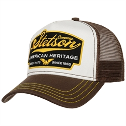 Stetson Trucker Cap American Heritage - Dark Brown