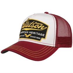 Stetson American Heritage Trucker Cap - Bordeaux