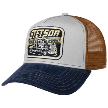 Stetson Heavy Weight Trucker Cap - Brown - Trucker Cap