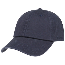 Stetson Rector Baseball Cap - Navy - Solkasket