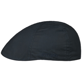 Stetson Texas Ripstop WR Flat Cap - Navy/Gun Metal - Sixpence