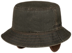 Stetson Bucket CO/PES - Brown - Bøllehat